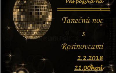 Tanečná noc s Rosinovcami